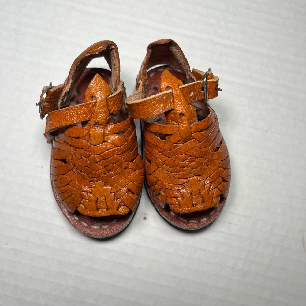 Baby  Leather Sandals huaraches- Tan